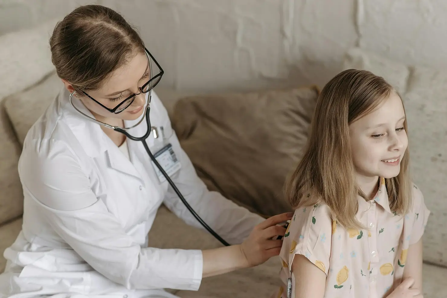 doctor and patient - doctors offer same day appointments