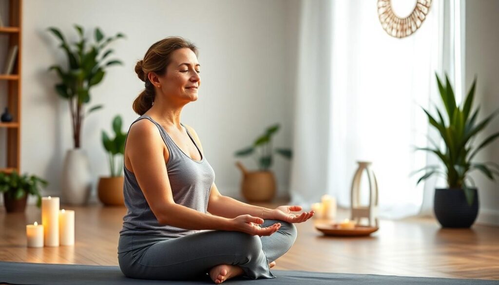 woman doing yoga - why exercise is non-negotiable