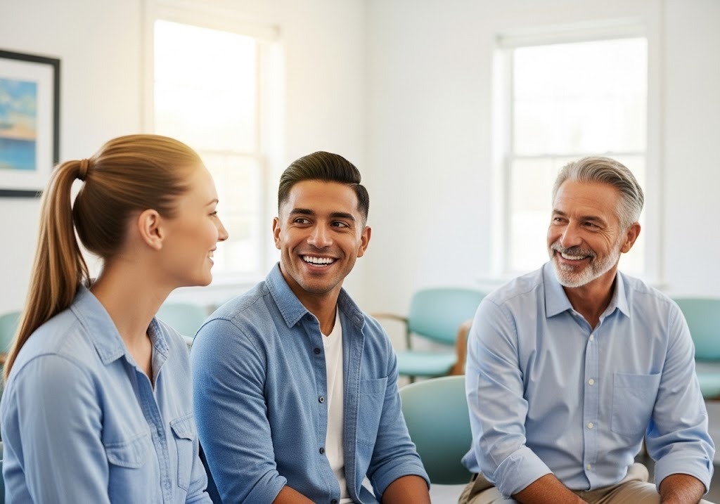 people at a waiting room - Direct Primary Care in Texas