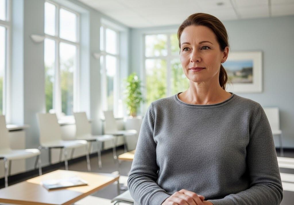 patient in DPC clinic appearing relaxed, showing how DPC reduces stress with convenient access, consistent support, and trusted personalized care