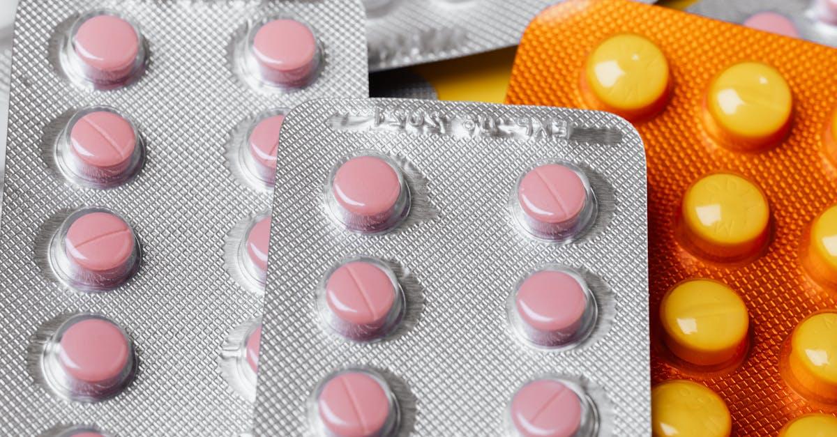 medications in blister packs