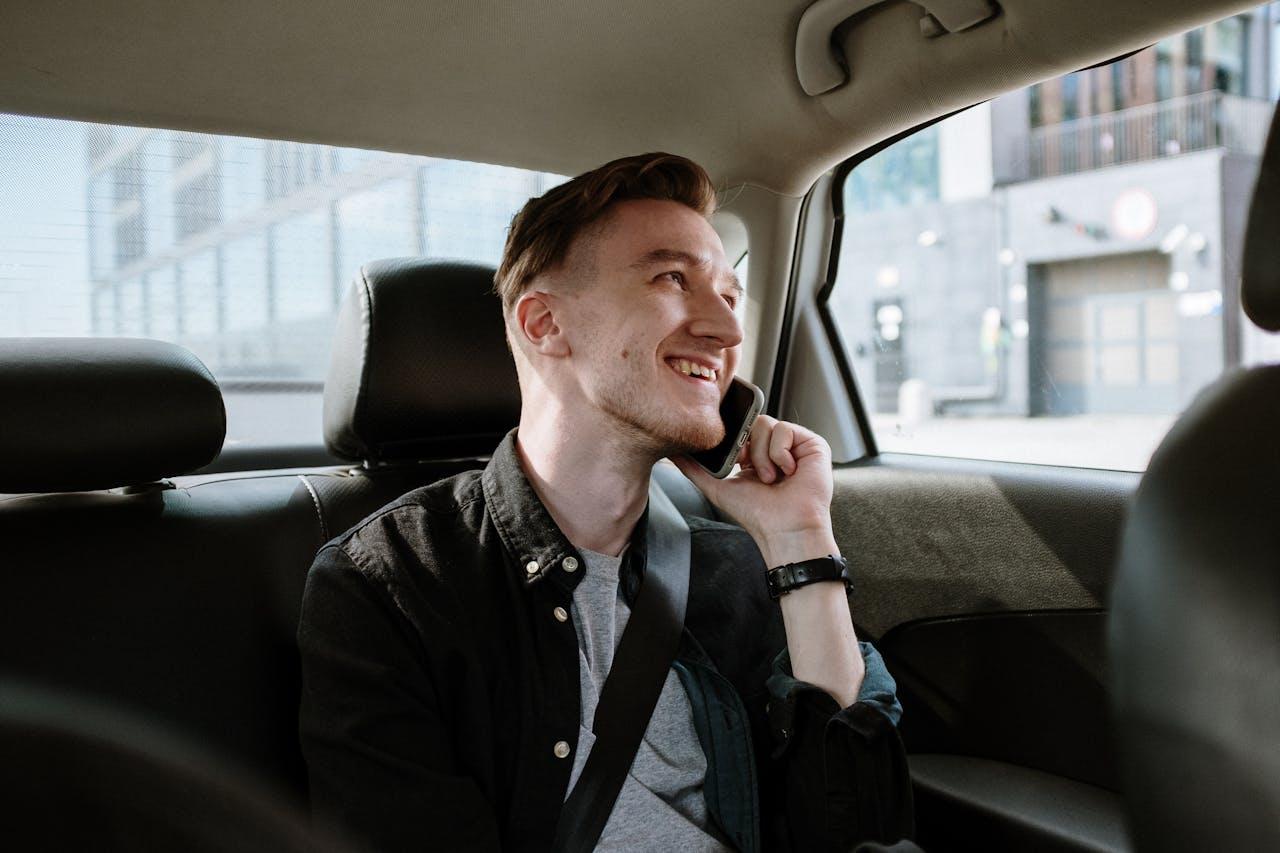 man in phone call with doctor, showing quick, personalized care in Direct Primary Care
